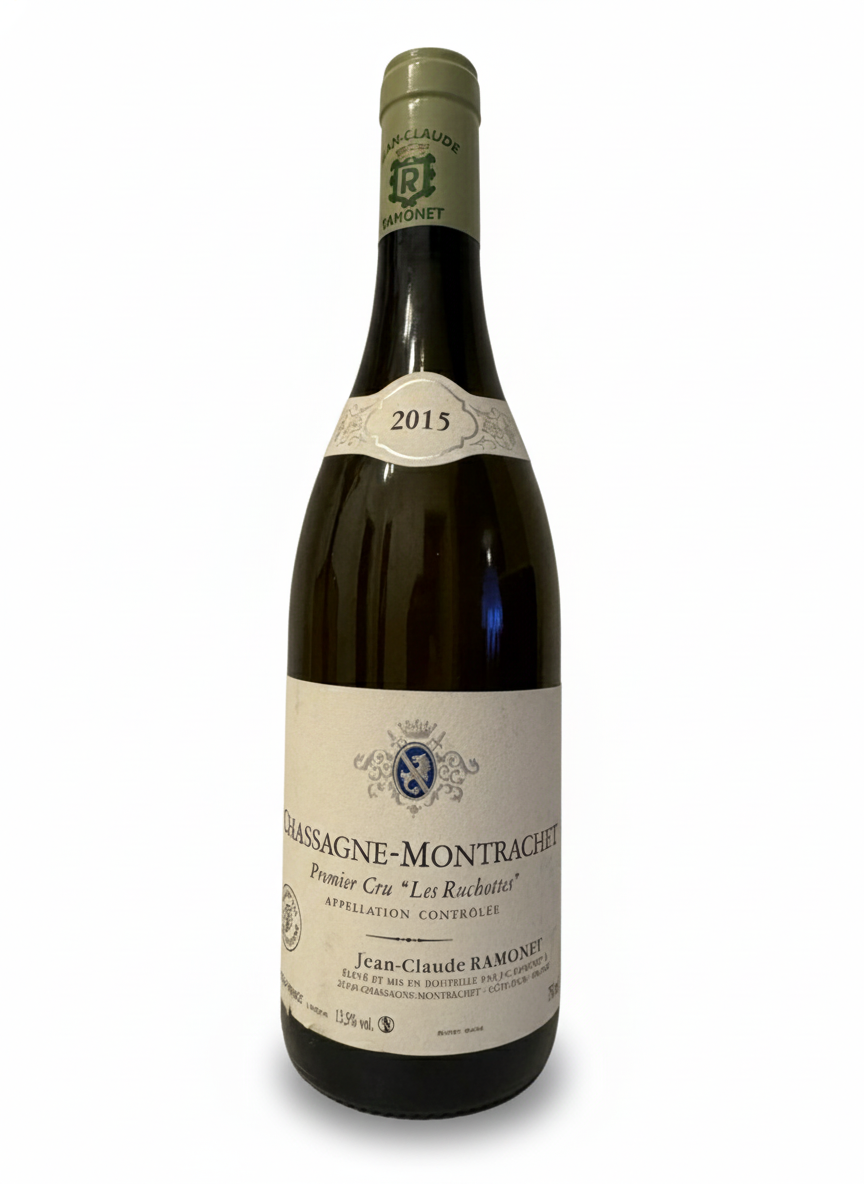 Domaine Ramonet - Chassagne-Montrachet "1er cru les ruchottes" 2015 - Blanc 75cl