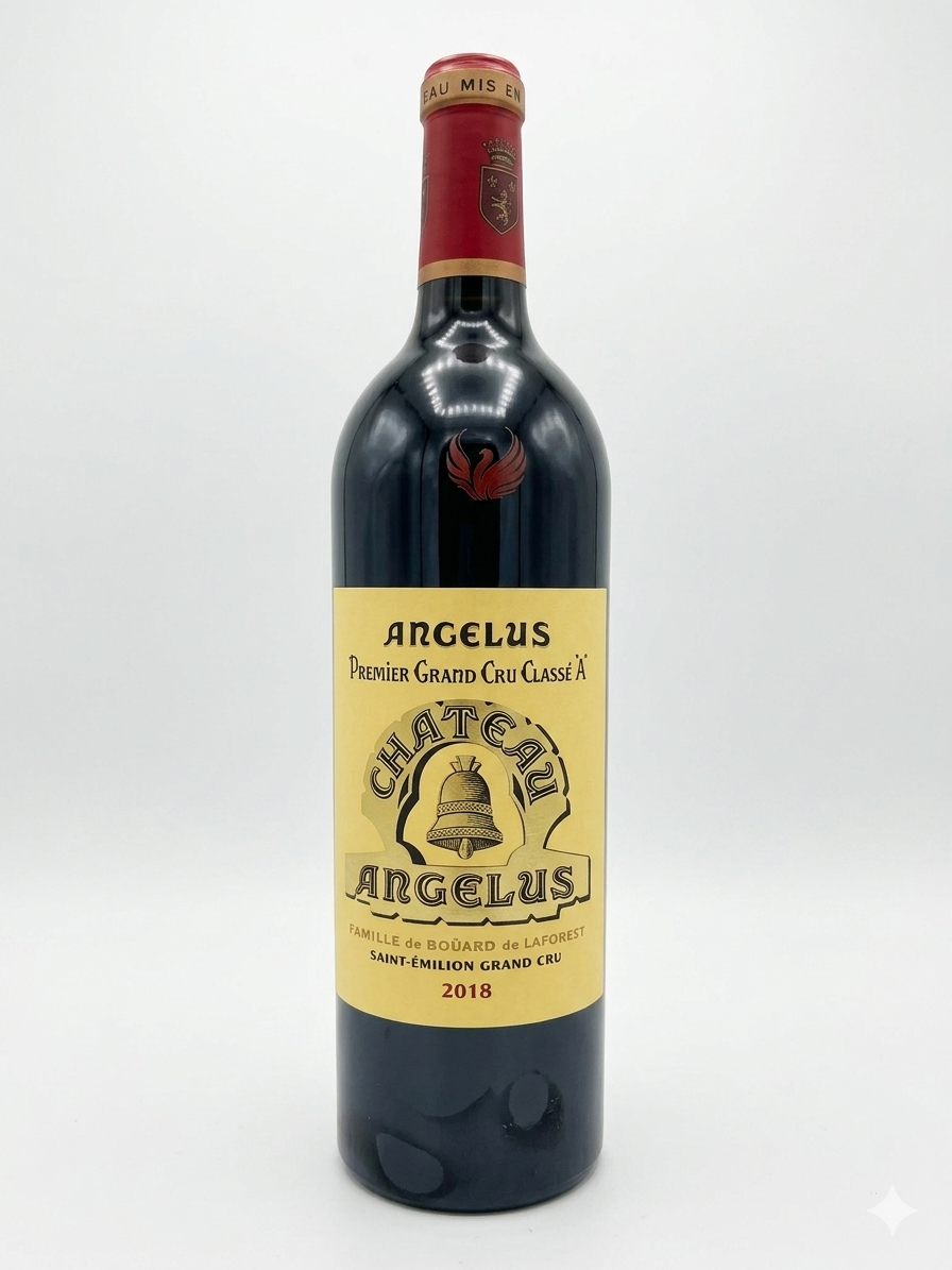 Chateau Angelus - Saint-Emilion grand cru 2018 - Rouge 75cl