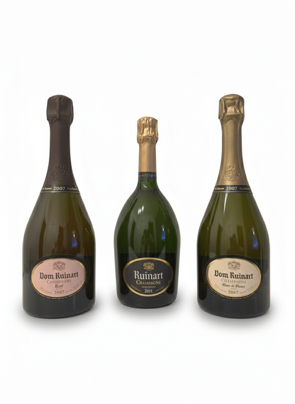 Coffret Ruinart caisse en bois - 6 bouteilles - Champagne 6*75cl