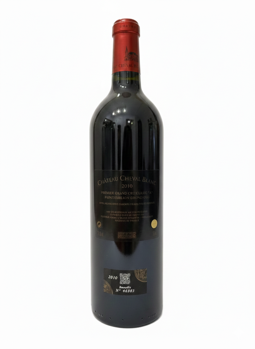 Chateau cheval blanc 2010 - Saint-Emilion 1er grand cru classé A - Rouge 75cl
