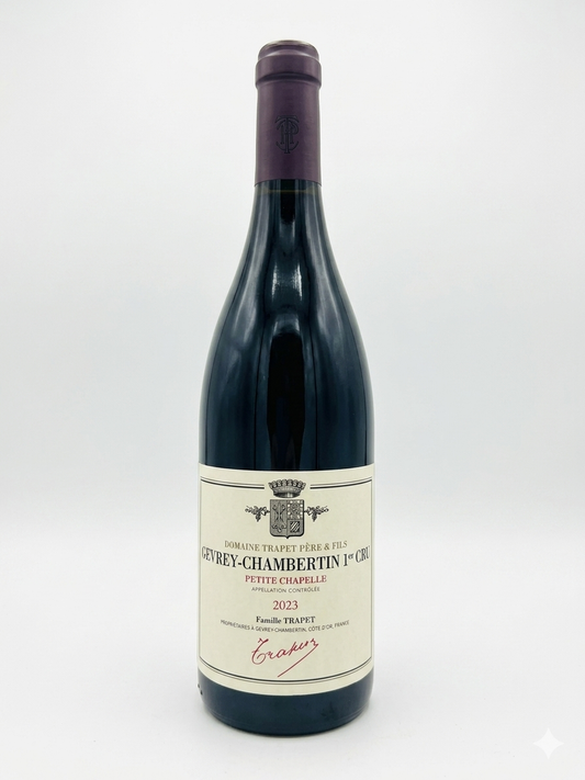 Domaine trapet - Gevrey-Chambertin 1er cru "petite chapelle" 2023 - Rouge 75cl