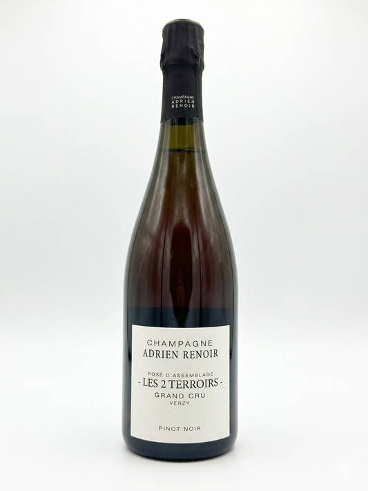 Domaine Adrien Renoir - Les 2 terroirs - Champagne rosé 75cl